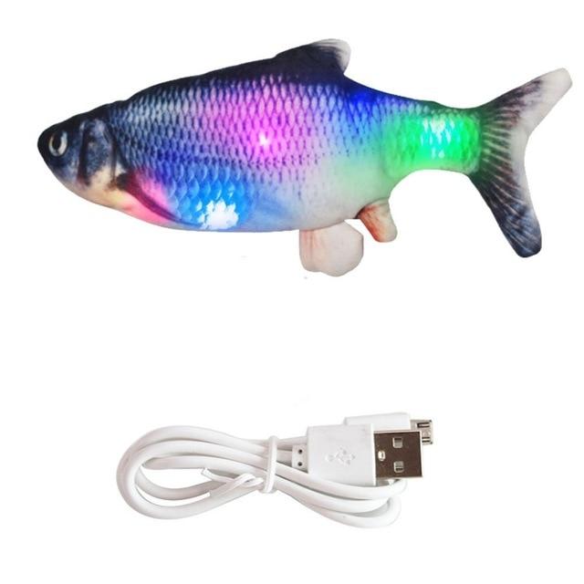 Electric Flopping Fish - Cat Fish Toy Electric Flopping Fish - Cat Fish Toy Furvenzy Multicolor