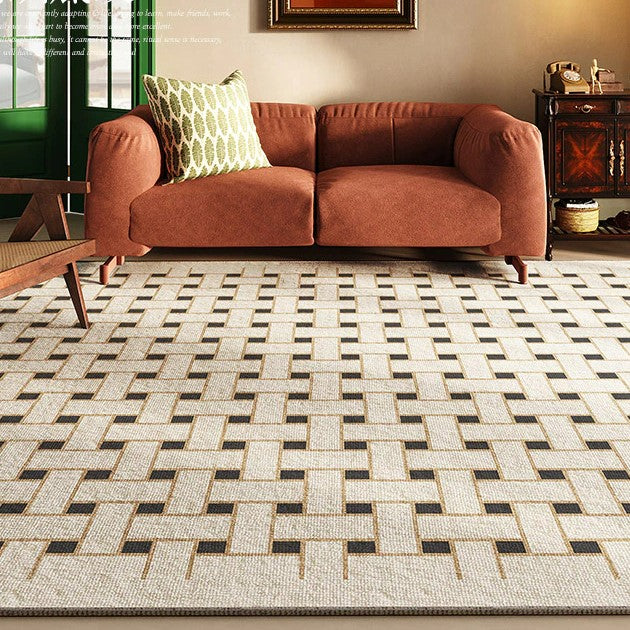 Checkered Rug - High-End Area Rug Checkered Rug - High-End Area Rug Furvenzy