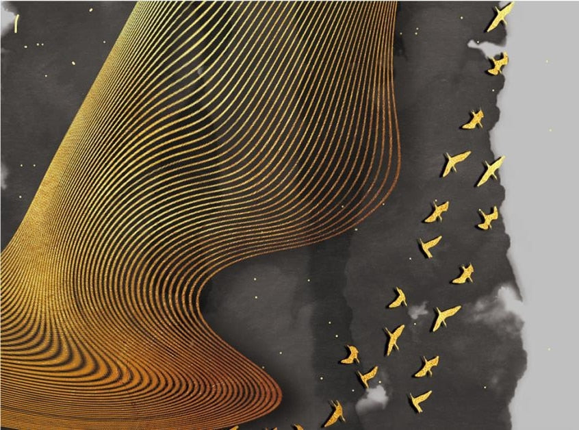 Mid Century Modern Rug - Living Room Carpet Mid Century Modern Rug - Living Room Carpet Furvenzy Brown Yellow 40cmX60cm