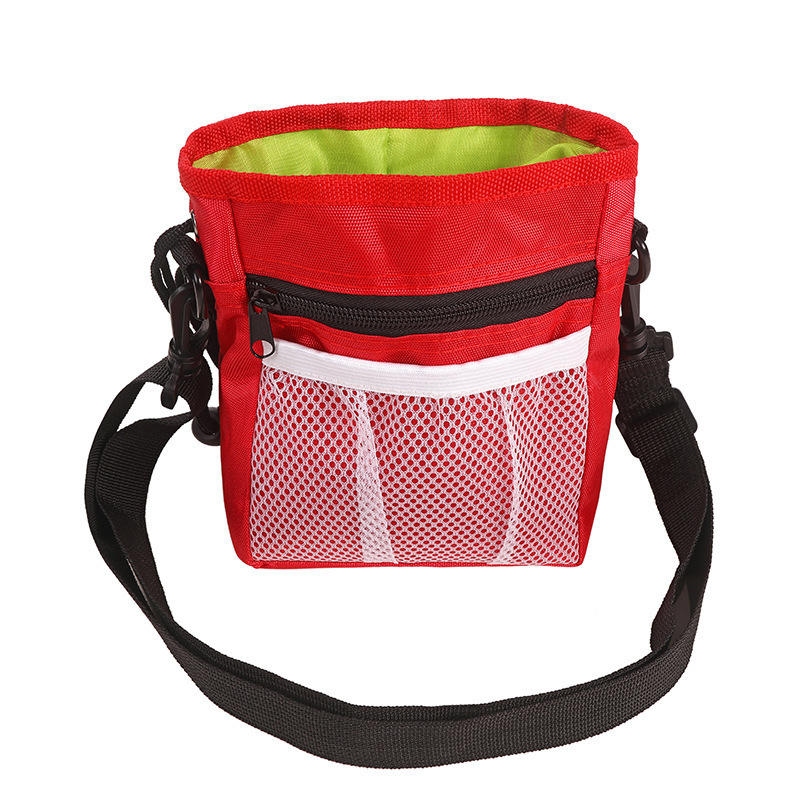 Large Oxford Dog Training Treat Bag Large Oxford Dog Training Treat Bag Pet Carrier & Crate Accessories Furvenzy Red