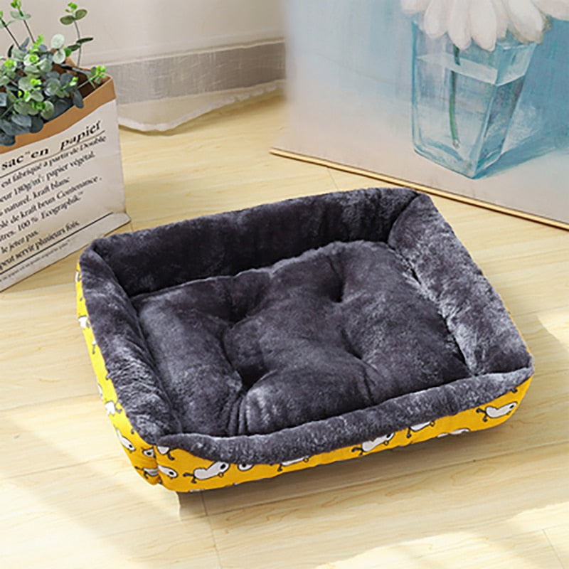 Pet Dog Bed Sofa Mats Pet Dog Bed Sofa Mats Furvenzy Yellow S