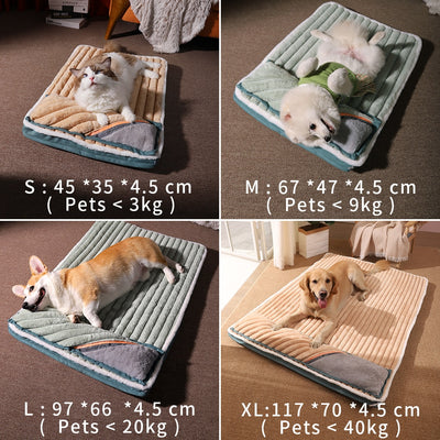 DOG BED WITH PADDED CUSHION 11