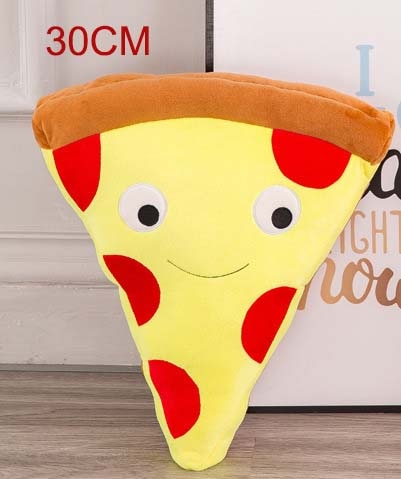 Simulation Food Fries Pillow Pizza Plush Toy Simulation Food Fries Pillow Pizza Plush Toy Furvenzy 30CM Pizza