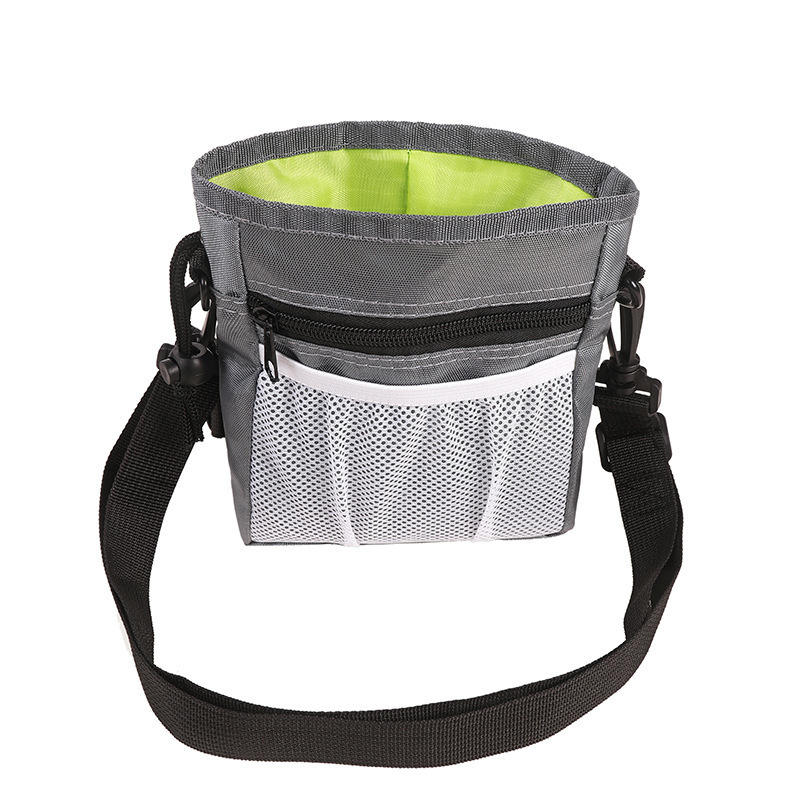 Large Oxford Dog Training Treat Bag Large Oxford Dog Training Treat Bag Pet Carrier & Crate Accessories Furvenzy Grey