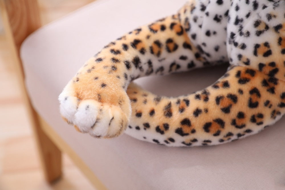 Realistic Leopard Tiger Plush Stuffed Toy Realistic Leopard Tiger Plush Stuffed Toy Furvenzy