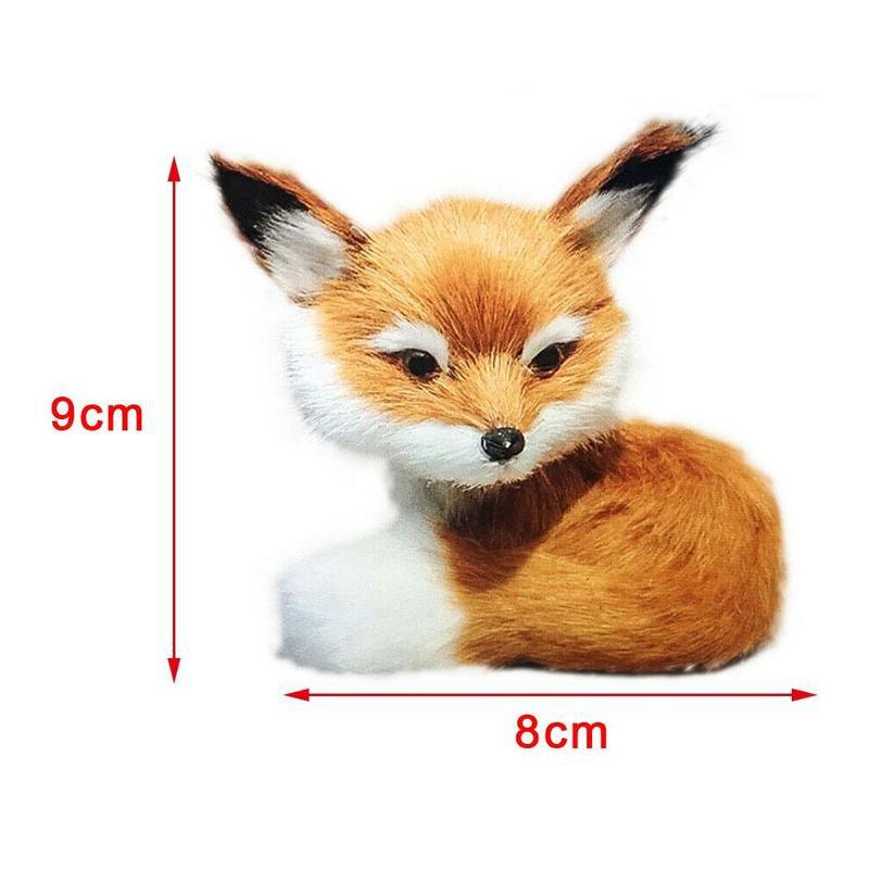 Realistic Fox Plush Stuffed Toy Realistic Fox Plush Stuffed Toy Furvenzy Default Title