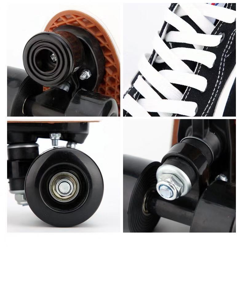 Quad Skating Double Row Roller Skates Quad Skating Double Row Roller Skates Furvenzy