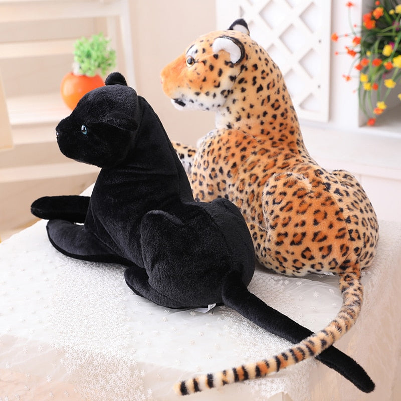 Realistic Leopard Tiger Plush Stuffed Toy Realistic Leopard Tiger Plush Stuffed Toy Furvenzy