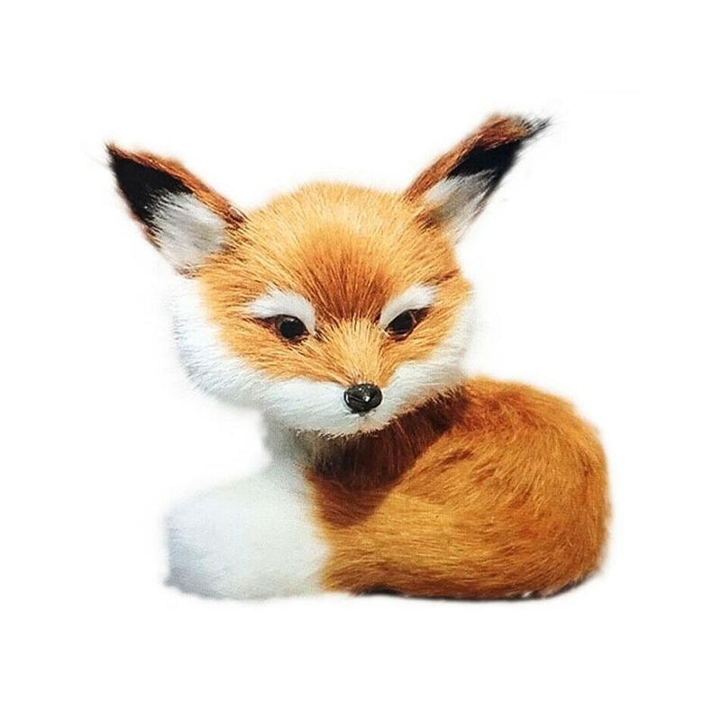 Realistic Fox Plush Stuffed Toy Realistic Fox Plush Stuffed Toy Furvenzy