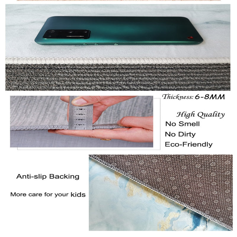 Mid Century Modern Rug - Living Room Carpet Mid Century Modern Rug - Living Room Carpet Furvenzy