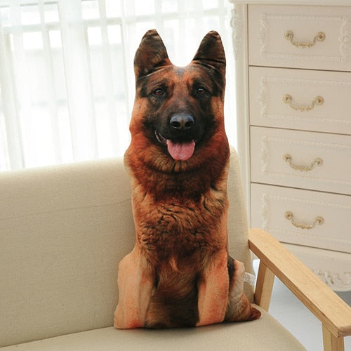 Stuffed Dog Plush Pillow Stuffed Dog Plush Pillow Furvenzy German Shepherd