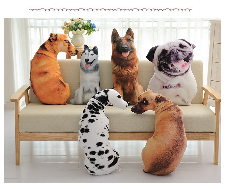 Stuffed Dog Plush Pillow Stuffed Dog Plush Pillow Furvenzy