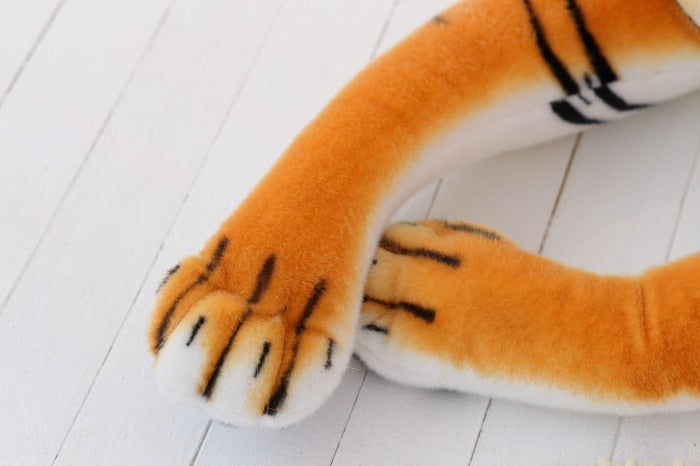 Realistic Leopard Tiger Plush Stuffed Toy Realistic Leopard Tiger Plush Stuffed Toy Furvenzy