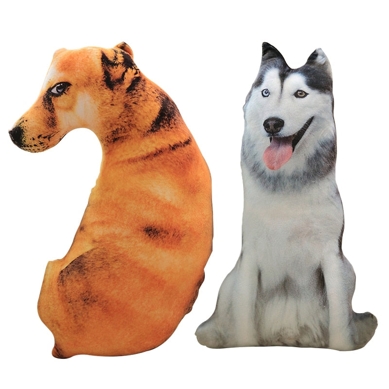 Stuffed Dog Plush Pillow Stuffed Dog Plush Pillow Furvenzy