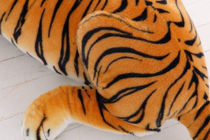 Realistic Leopard Tiger Plush Stuffed Toy Realistic Leopard Tiger Plush Stuffed Toy Furvenzy