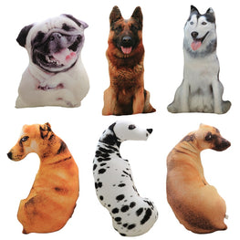 Stuffed Dog Plush Pillow Furvenzy