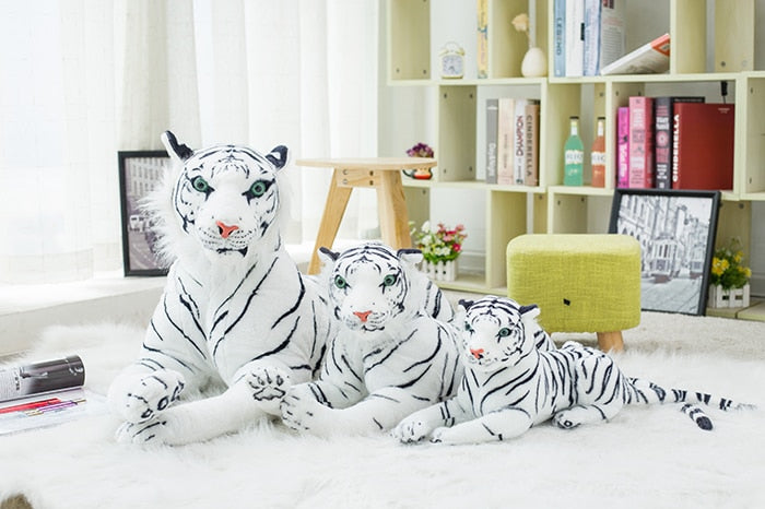 Realistic Leopard Tiger Plush Stuffed Toy Realistic Leopard Tiger Plush Stuffed Toy Furvenzy