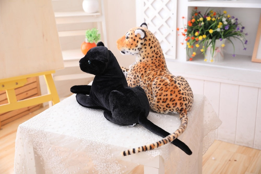 Realistic Leopard Tiger Plush Stuffed Toy Realistic Leopard Tiger Plush Stuffed Toy Furvenzy