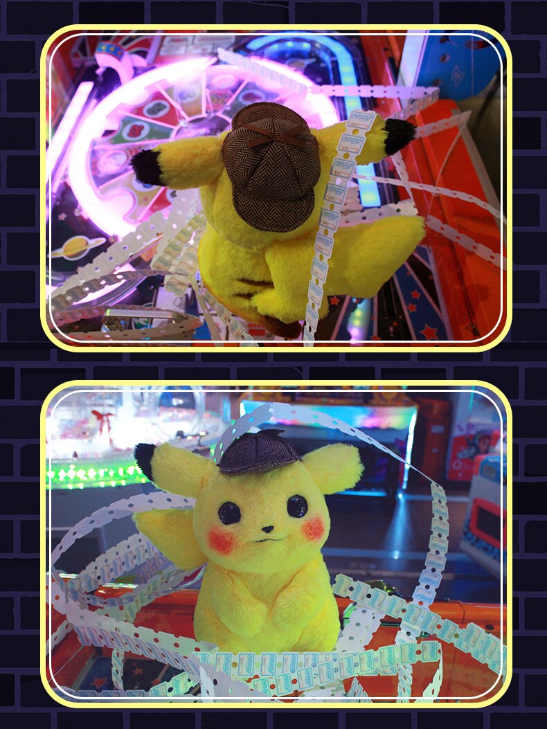 Detective Pikachu Plush Toy Detective Pikachu Plush Toy Furvenzy