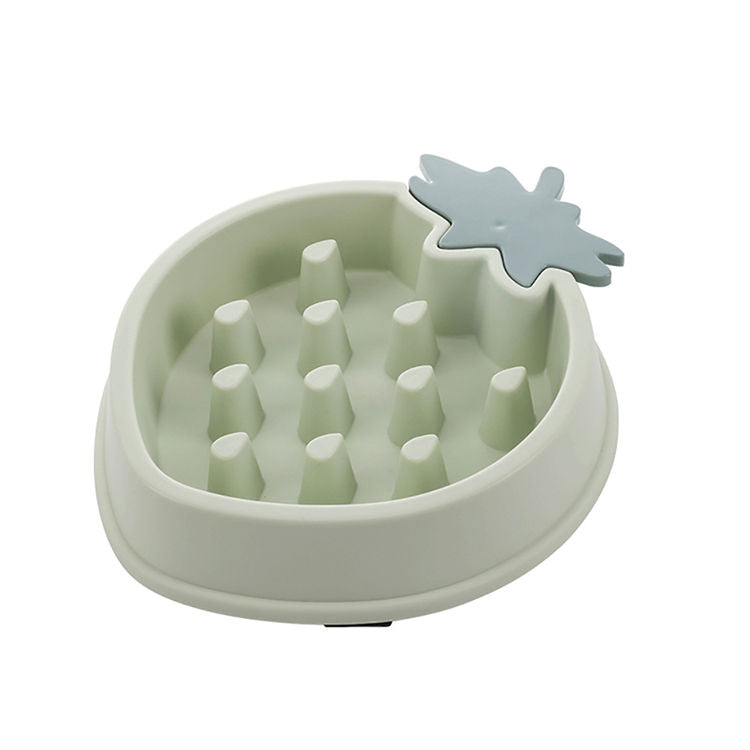 Pet Slow Bowl Pet Slow Bowl Pet Bowls, Feeders & Waterers Furvenzy Green