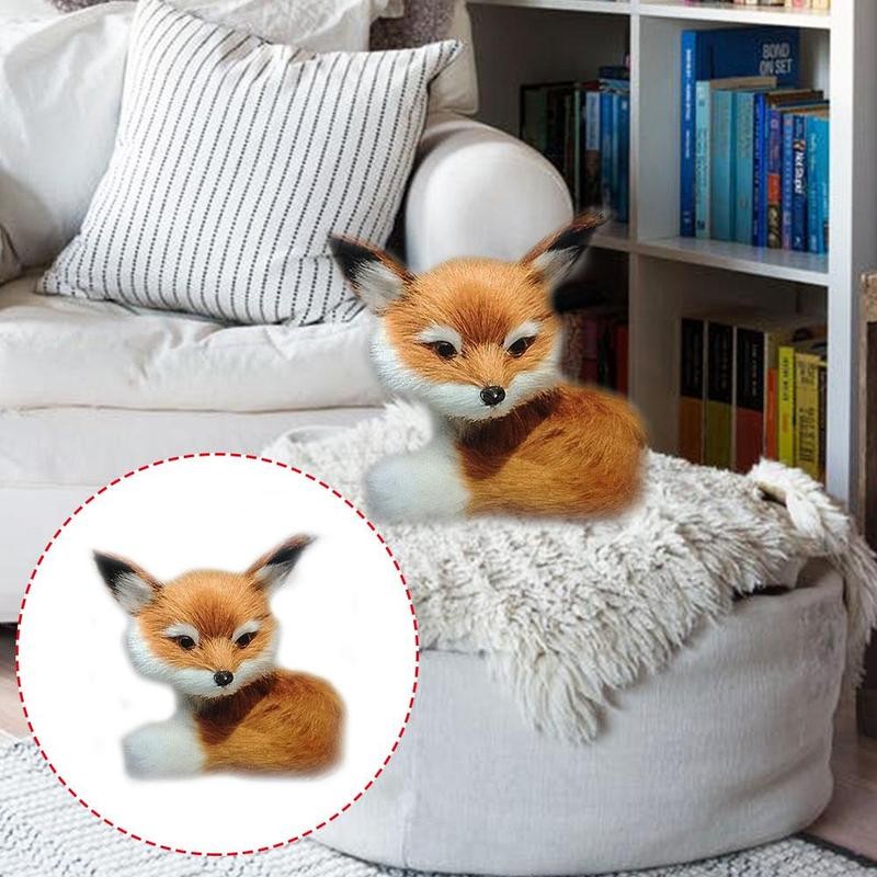 Realistic Fox Plush Stuffed Toy Realistic Fox Plush Stuffed Toy Furvenzy