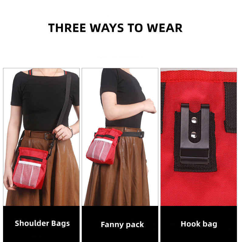 Large Oxford Dog Training Treat Bag Large Oxford Dog Training Treat Bag Pet Carrier & Crate Accessories Furvenzy