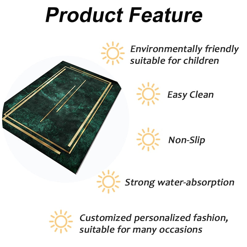 Mid Century Modern Rug - Living Room Carpet Mid Century Modern Rug - Living Room Carpet Furvenzy