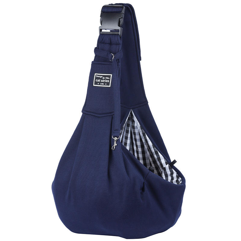 Sling Hands Pet Shoulder Bag Sling Hands Pet Shoulder Bag Pet Carrier & Crate Accessories Furvenzy Blue