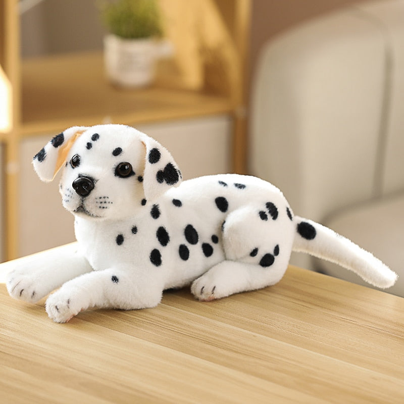Realistic Dogs Plush Toys - Husky / Shiba Inu / Dalmatian / Pug / Migru Realistic Dogs Plush Toys - Husky / Shiba Inu / Dalmatian / Pug / Migru Furvenzy Dalmatian
