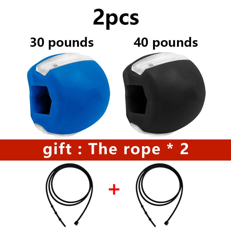 Jaw Exercise Ball Muscle Training Mewing Jaw Exercise Ball Muscle Training Mewing Furvenzy Blue Black