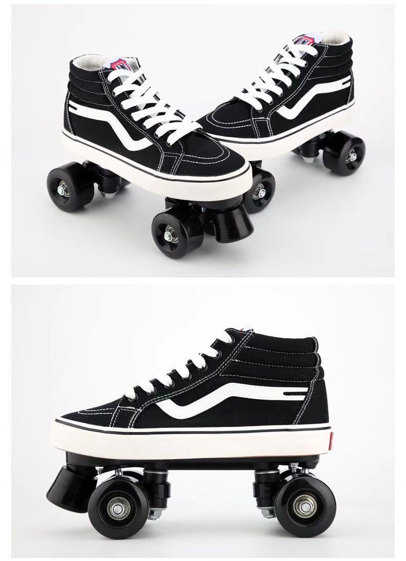 Quad Skating Double Row Roller Skates Quad Skating Double Row Roller Skates Furvenzy