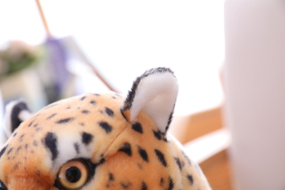 Realistic Leopard Tiger Plush Stuffed Toy Realistic Leopard Tiger Plush Stuffed Toy Furvenzy