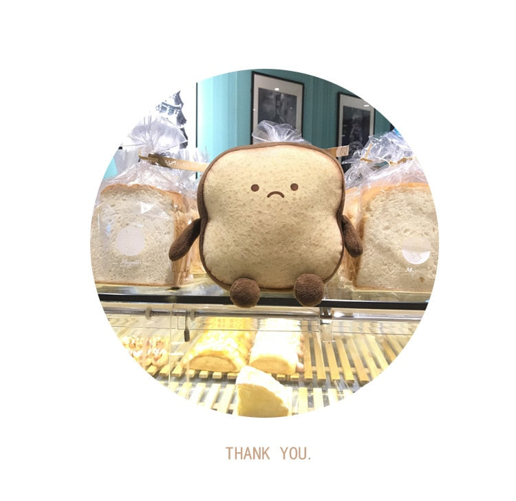 Toast Plush Stuffed Toy Pillow Toast Plush Stuffed Toy Pillow Furvenzy