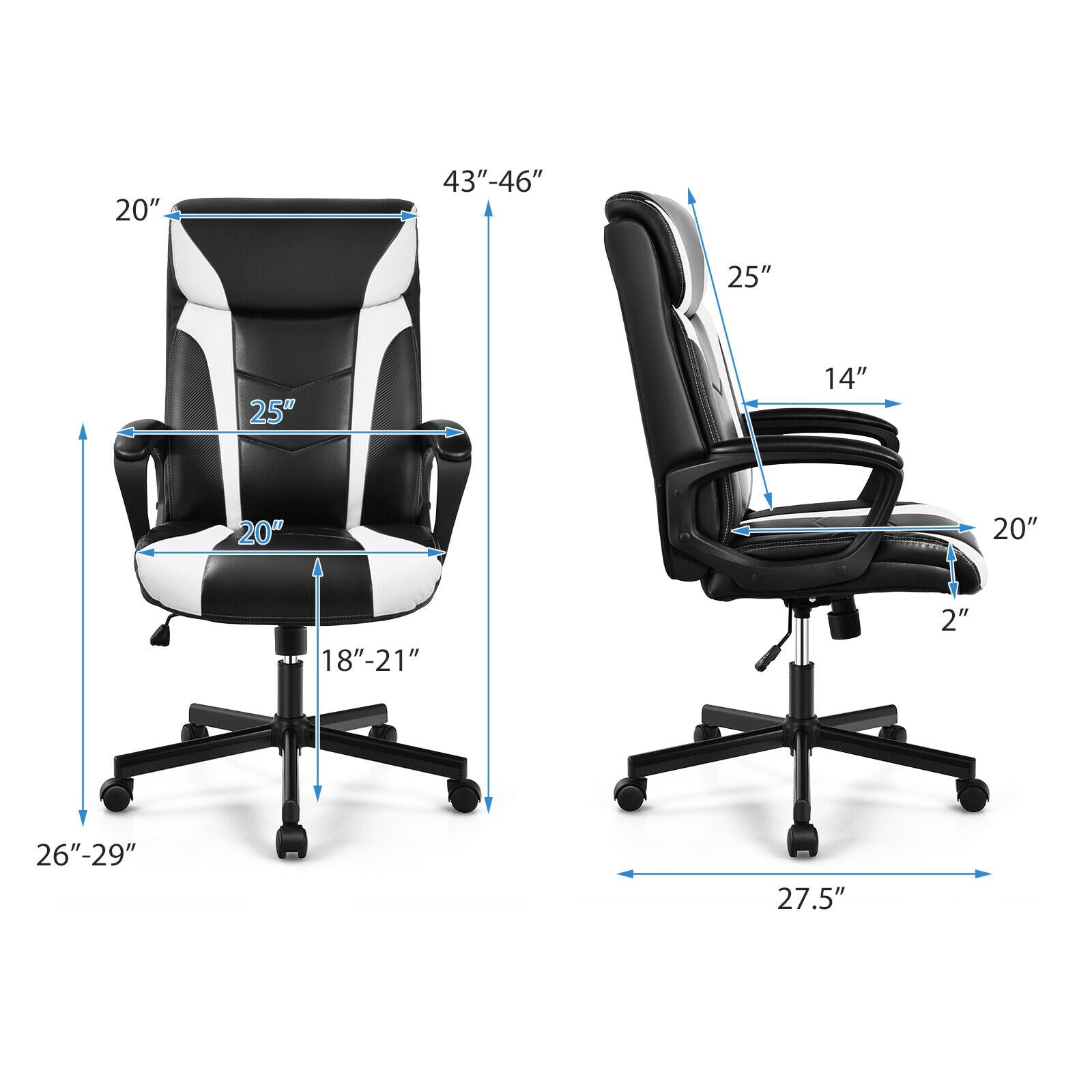 Office & Computer Gaming Desk Chair Office & Computer Gaming Desk Chair Furvenzy