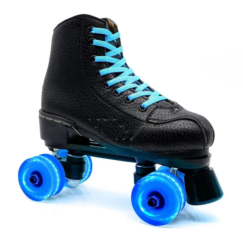 Quad Leather Roller Skates for Men Women Quad Leather Roller Skates for Men Women Furvenzy
