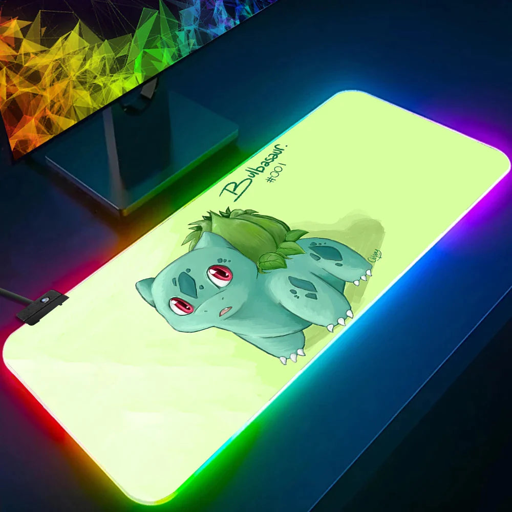 Pokemon Bulbasaur Gaming Mousepad Pokemon Bulbasaur Gaming Mousepad Furvenzy