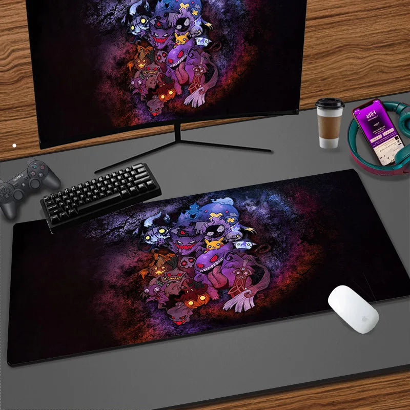 Purple Pokemon Gaming Mousepad Purple Pokemon Gaming Mousepad Furvenzy