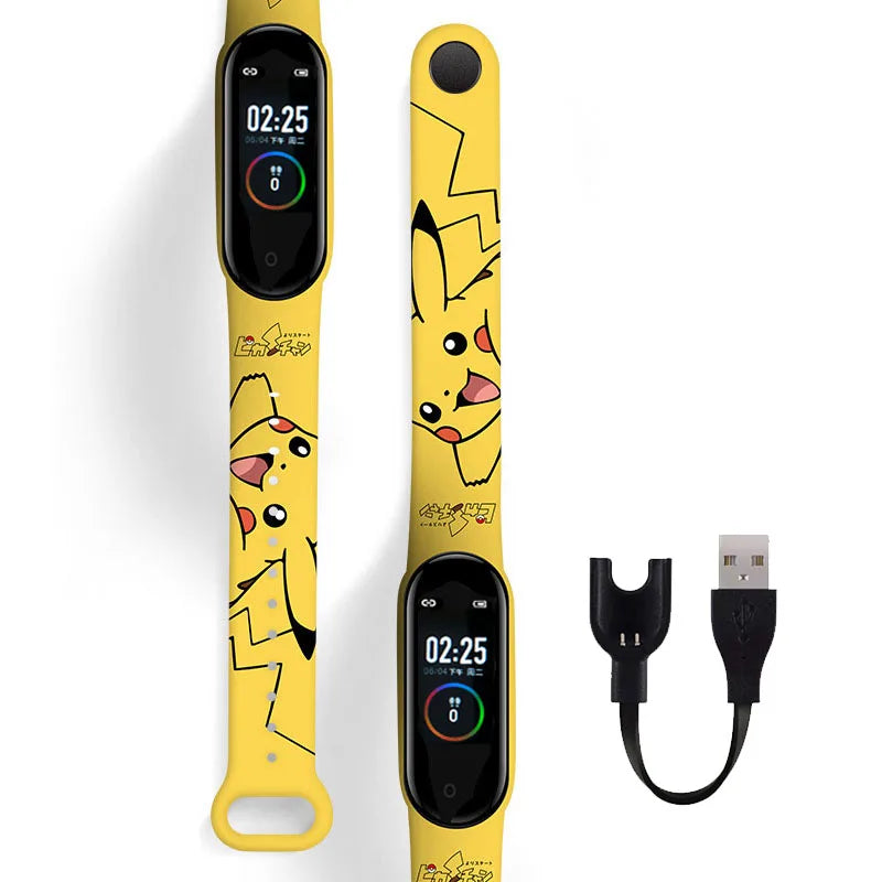 Pokemon Smart Digital Rechargeable Watch Pokemon Smart Digital Rechargeable Watch Furvenzy Yellow A