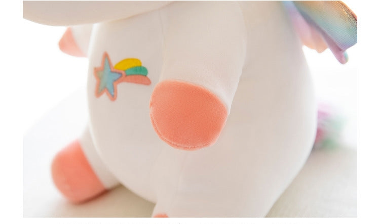 Unicorn Stuffed Animal Toy Plush Hugging Pillow Unicorn Stuffed Animal Toy Plush Hugging Pillow Furvenzy