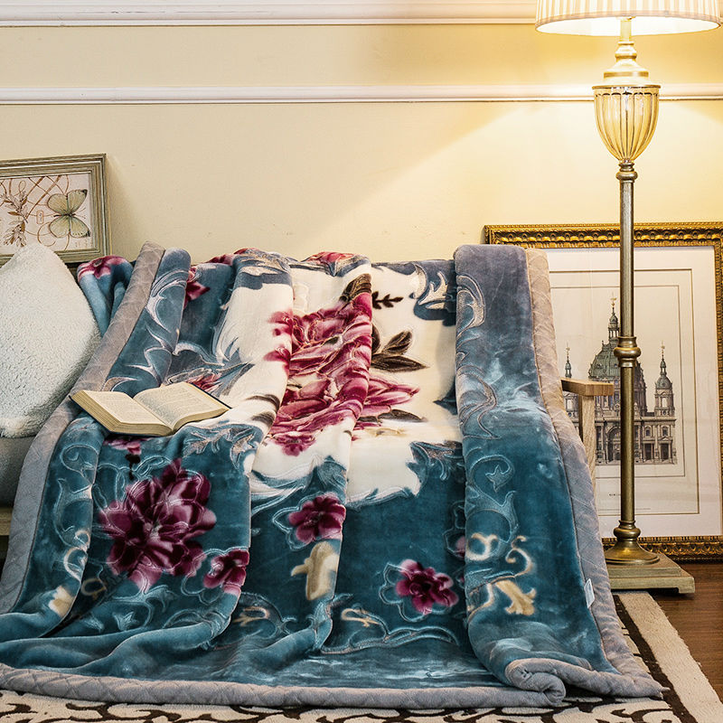 Raschel Mink Weighted Blanket - Double Layer Raschel Mink Weighted Blanket - Double Layer Furvenzy