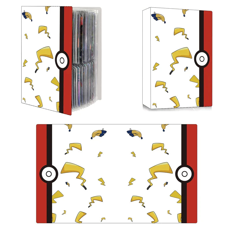 Pokemon Pikachu Game Card Collection Binder Pokemon Pikachu Game Card Collection Binder - Furvenzy