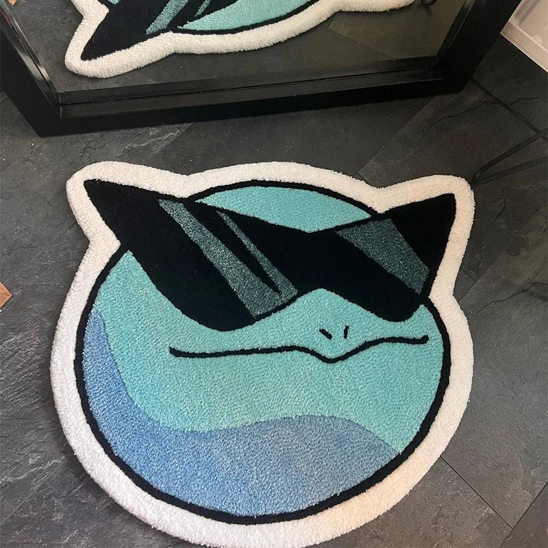 Pokemon Anime Sunglasses Plush Floor Mat Pokemon Anime Sunglasses Plush Floor Mat Furvenzy Diameter 60cm