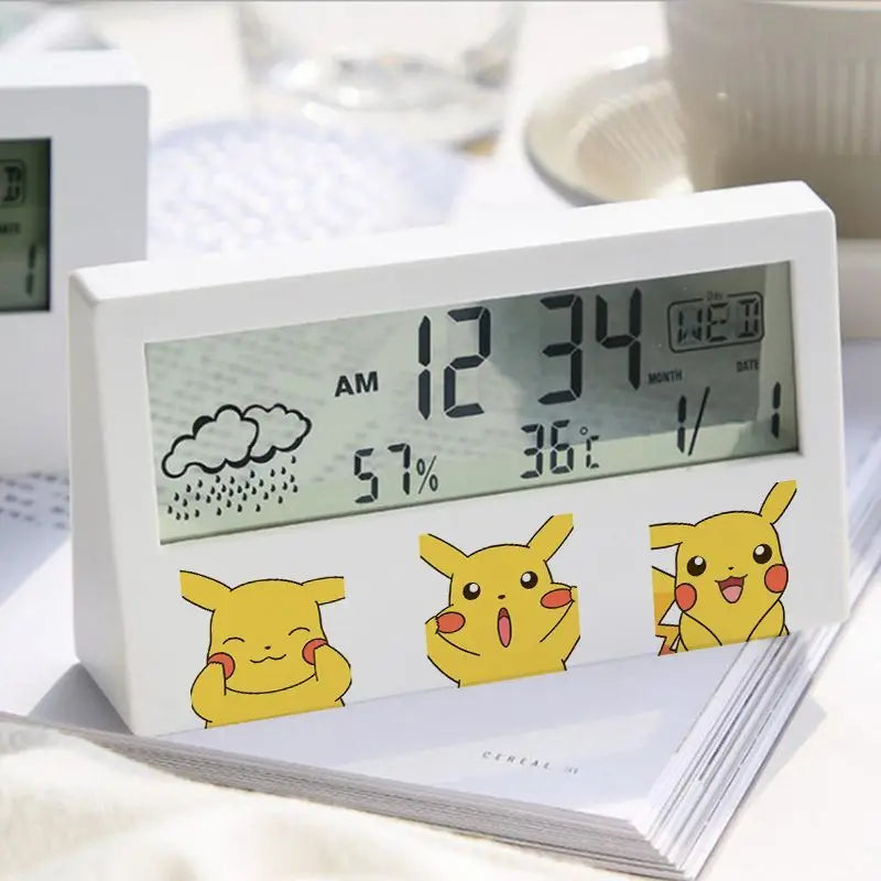 Pokemon Pikachu Electronic Table Clock Pokemon Pikachu Electronic Table Clock Furvenzy F
