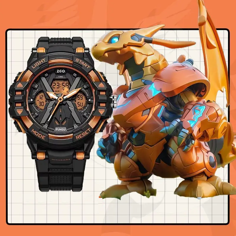 Pokemon Anime Sports Electronic Watch Pokemon Anime Sports Electronic Watch Furvenzy B-1