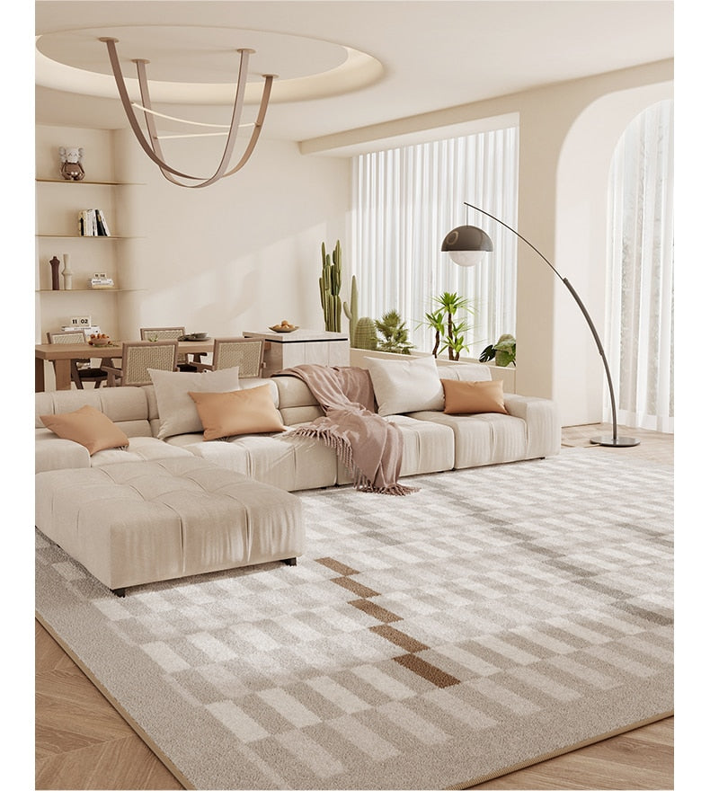 Checkered Rug Retro Checkerboard Carpet Checkered Rug Retro Checkerboard Carpet Furvenzy