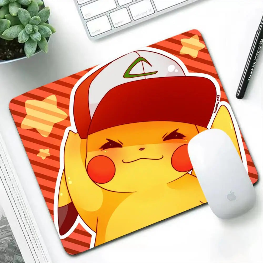 Pokemon Pikachu Gaming Computer Mouse Pad Pokemon Pikachu Gaming Computer Mouse Pad Furvenzy 12 15X15CM