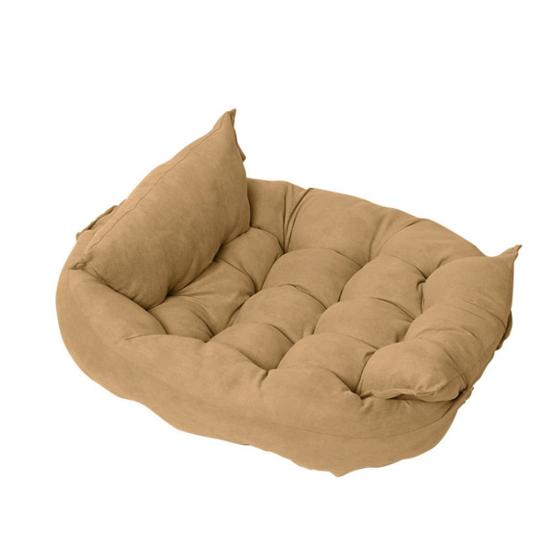 Luxury Sofa Dog Bed Luxury Sofa Dog Bed Furvenzy Sunlight yellow S