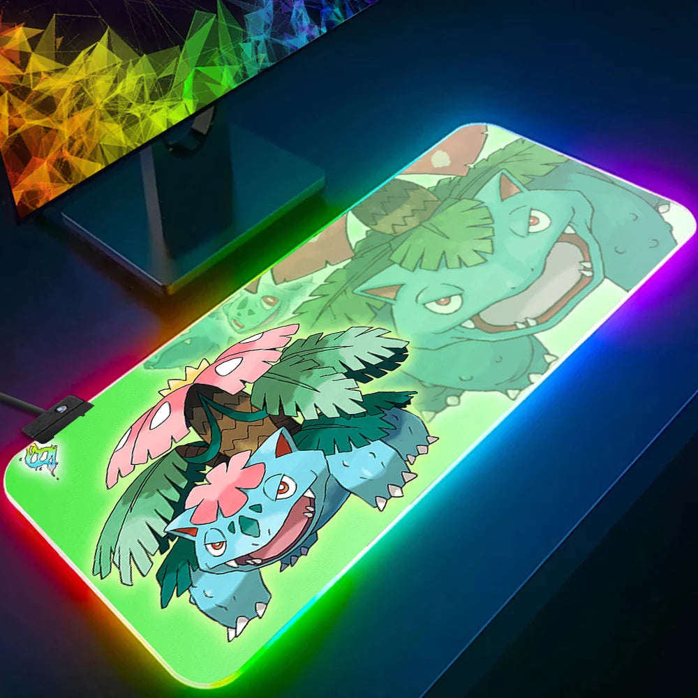 Pokemon Bulbasaur Gaming Mousepad Pokemon Bulbasaur Gaming Mousepad Furvenzy