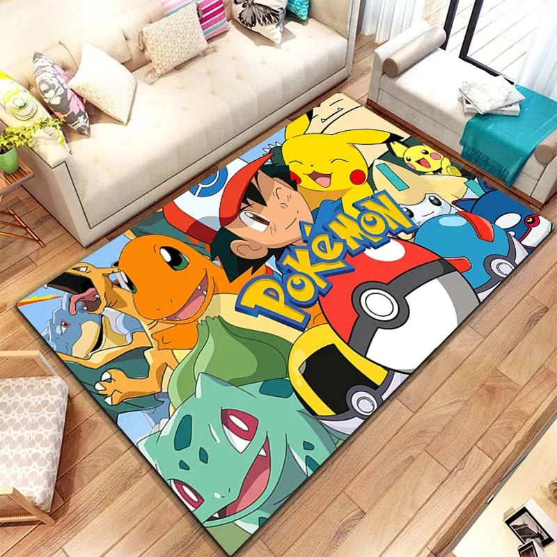 Pokemon Japanese Anime Carpet Rug Pokemon Japanese Anime Carpet Rug Furvenzy