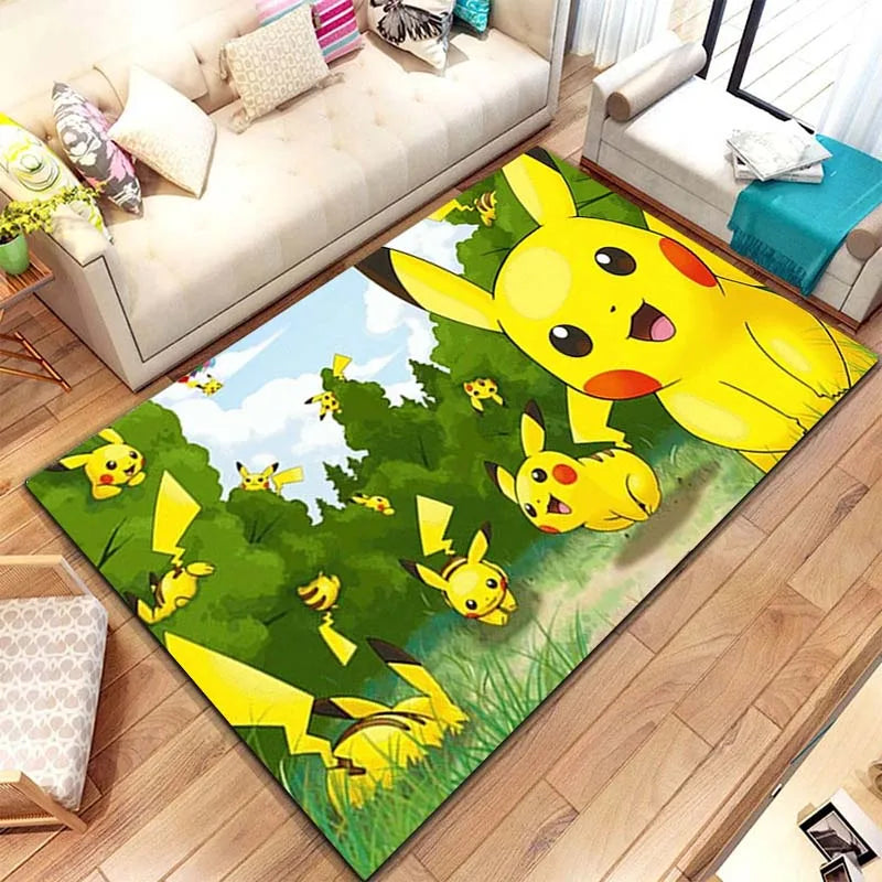 Pokemon Japanese Anime Carpet Rug Pokemon Japanese Anime Carpet Rug Furvenzy Style E 80x160cm (31x63in)